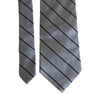 Brooks Brothers 346 Neck Tie Men's Blue Striped Pure Silk